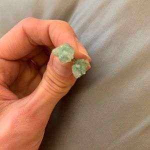 Genuine crystal earrings NWOT